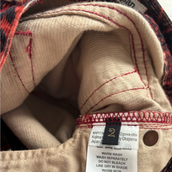 KAPITAL Leopard Cords Corduroy Pants - Japan Sz 2    NWOT - Picture 10 of 15